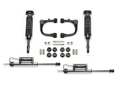 Fabtech 3-Inch Uniball Upper Control Arm Lift Kit with Dirt Logic Coil-Overs and Reservoir Shocks (05-14 6-Lug Tacoma)
