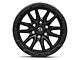 Fuel Wheels Rebel Matte Black 6-Lug Wheel; 18x9; 1mm Offset (16-23 Tacoma)