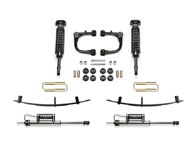 Fabtech 3-Inch Uniball Upper Control Arm Lift Kit with Dirt Logic Coil-Overs, Reservoir Shocks and Leaf Springs (05-14 6-Lug Tacoma)