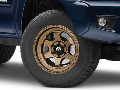 Fuel Wheels Shok Matte Bronze 6-Lug Wheel; 17x9; -12mm Offset (05-15 Tacoma)