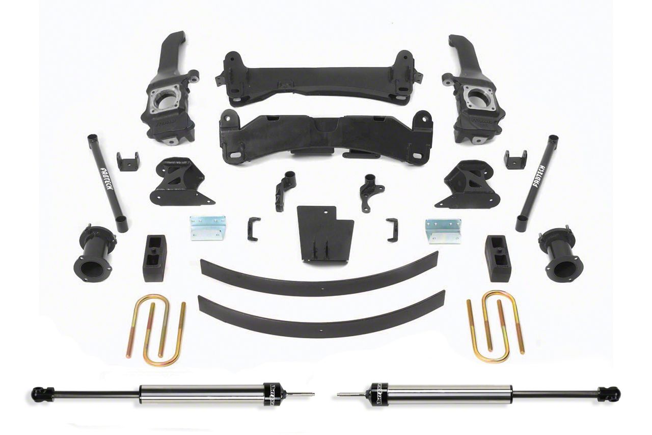 Fabtech 6-Inch Basic Suspension Lift Kit with Dirt Logic Shocks (05-14 6-Lug Tacoma)