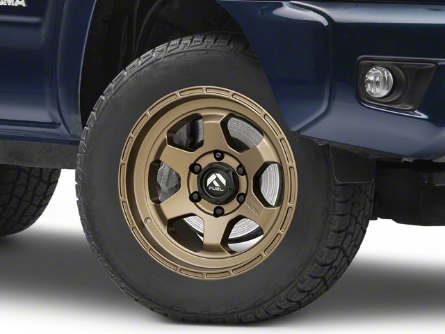 Fuel Wheels Shok Matte Bronze 6-Lug Wheel; 18x9; 1mm Offset (05-15 Tacoma)