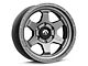Fuel Wheels Shok Matte Gunmetal 6-Lug Wheel; 17x9; 1mm Offset (05-15 Tacoma)