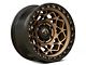 Fuel Wheels Unit Bronze with Matte Black Ring 6-Lug Wheel; 17x9; -12mm Offset (05-15 Tacoma)
