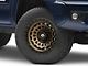 Fuel Wheels Zephyr Matte Bronze with Black Bead Ring 6-Lug Wheel; 17x9; -12mm Offset (05-15 Tacoma)