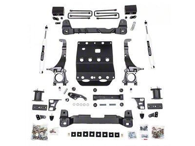 BDS 4-Inch Front / 3-Inch Rear Suspension Lift Kit with NX2 Shocks (16-23 4WD Tacoma, Excluding TRD Pro)