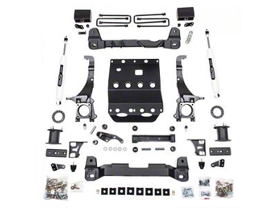 BDS 6-Inch Front / 4-Inch Rear Suspension Lift Kit with NX2 Shocks (16-23 4WD Tacoma, Excluding TRD Pro)