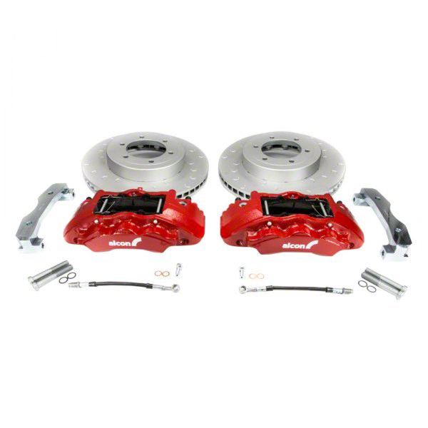 Alcon 6Piston Front Big Brake Kit with 352x30mm Slotted Rotors
