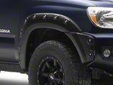 Recessed Bolt Fender Flares; Matte Black (12-15 Tacoma w/ 5-Foot Bed)