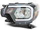Raxiom Axial Series Headlights with Sequential LED Bar; Black Housing; Clear Lens (12-15 Tacoma)