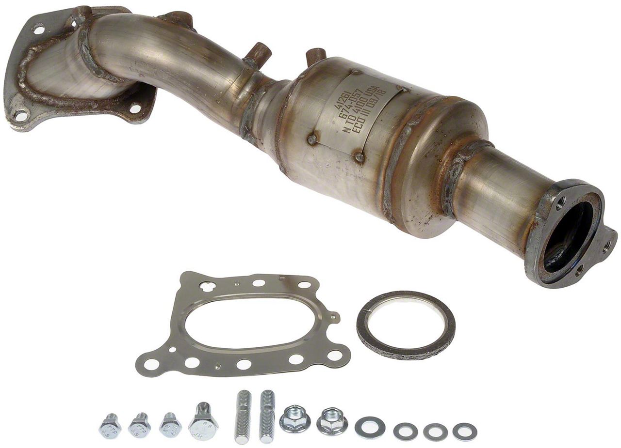 Catalytic Converter with Integrated Exhaust Manifold; Manifold Converter; Driver Side (16