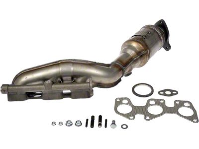 Catalytic Converter with Integrated Exhaust Manifold; Manifold Converter; Passenger Side (12-15 4.0L Tacoma)