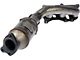 Catalytic Converter with Integrated Exhaust Manifold; Manifold Converter; Passenger Side (12-15 4.0L Tacoma)