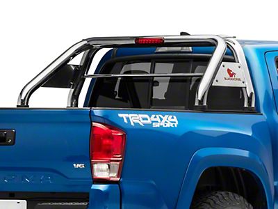 Heavy Duty Aluminum Mesh Chase Rack Roll Bar Cage for Toyota Tacoma Styleside 05-18 