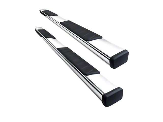 Summit Running Boards; Stainless Steel (05-23 Tacoma Double Cab)