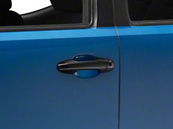 Door Handle Covers; Gloss Black (16-22 Tacoma Access Cab, Double Cab)