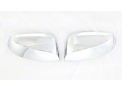 Mirror Covers with Turn Signal Openings; Chrome (16-22 Tacoma)