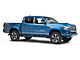 3-Inch Round Side Step Bars; Black (05-23 Tacoma Double Cab)