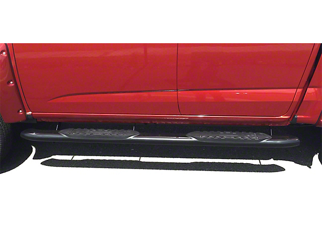 5-Inch Extreme Side Step Bars; Black (05-22 Tacoma Double Cab)