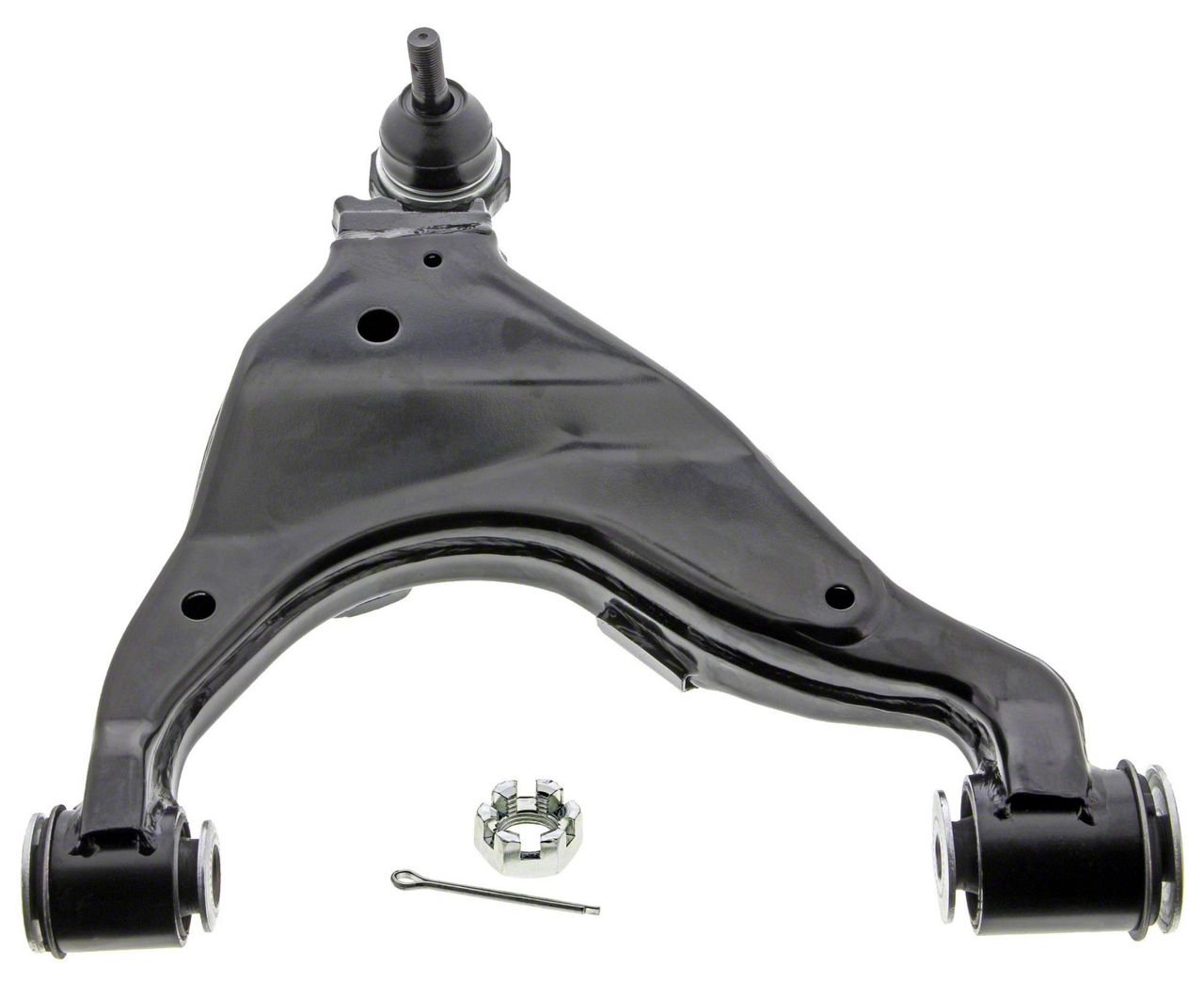 Supreme Front Lower Control Arm and Ball Joint Assembly; Driver Side (0515 4WD