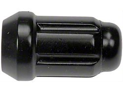 Black 6-Spline Drive Wheel Lug Nuts; M12x1.50; Set of 4 (05-23 Tacoma)