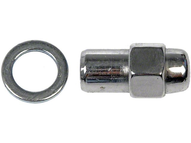 Chrome Mag Wheel Lug Nuts; M12x1.50; Set of 400 (05-23 Tacoma)