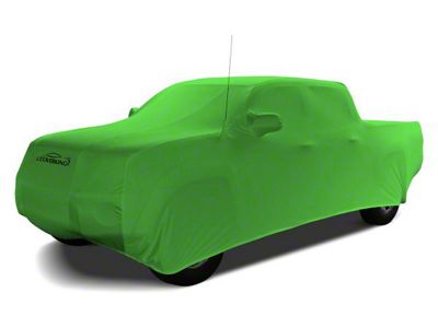 Coverking Satin Stretch Indoor Car Cover; Synergy Green (16-23 Tacoma Access Cab w/o Factory Roof Rack)