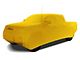 Coverking Satin Stretch Indoor Car Cover; Velocity Yellow (16-23 Tacoma Access Cab w/o Factory Roof Rack)