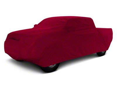 Coverking Stormproof Car Cover; Red (16-23 Tacoma Access Cab w/o Factory Roof Rack)