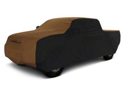 Coverking Stormproof Car Cover; Black/Tan (05-15 Tacoma Access Cab)