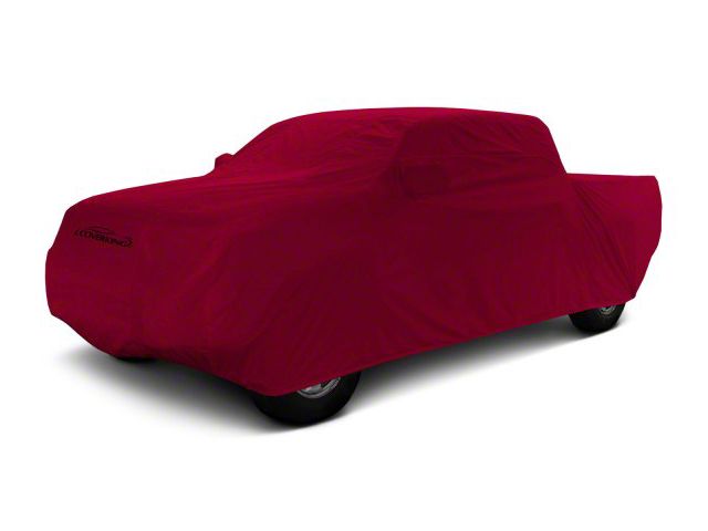 Coverking Stormproof Car Cover; Red (05-15 Tacoma Double Cab)