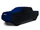 Coverking Satin Stretch Indoor Car Cover; Black/Impact Blue (16-23 Tacoma Double Cab)