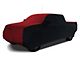 Coverking Satin Stretch Indoor Car Cover; Black/Pure Red (16-23 Tacoma Double Cab)