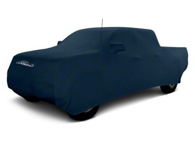 Coverking Satin Stretch Indoor Car Cover; Dark Blue (16-23 Tacoma Double Cab)