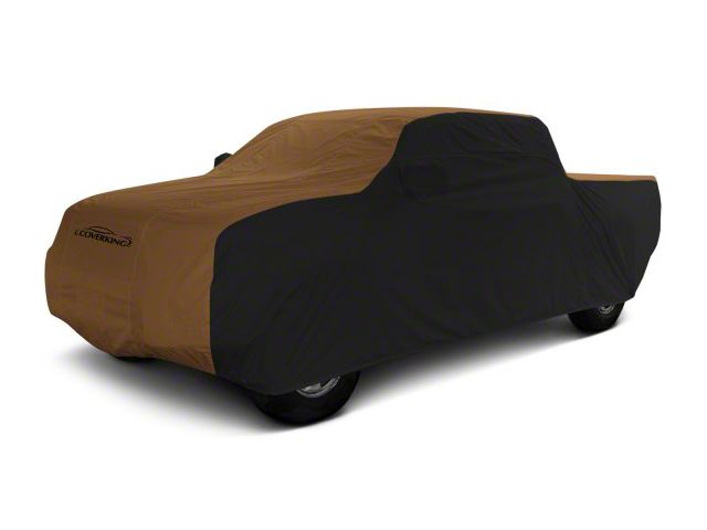 Coverking Stormproof Car Cover; Black/Tan (16-23 Tacoma Double Cab)