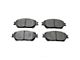 Semi-Metallic Brake Pads; Front Pair (05-15 2WD Tacoma)