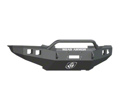 Road Armor Stealth Winch Front Bumper with Pre-Runner Guard; Satin Black (12-15 Tacoma)