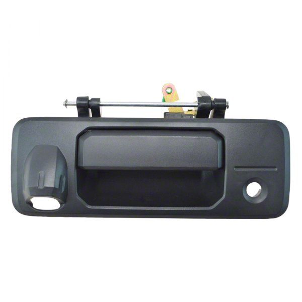 Tailgate Handle with Backup Camera Opening; Textured Black (16