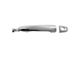 Exterior Door Handles; Front and Rear; Chrome (05-15 Tacoma Double Cab)