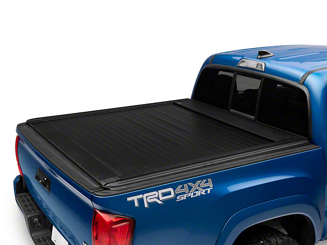 Pace Edwards UltraGroove Retractable Bed Cover; Matte Black (16-23 Tacoma)