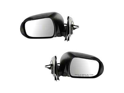 Powered Mirrors with Turn Signal; Paint to Match Black (12-15 Tacoma)