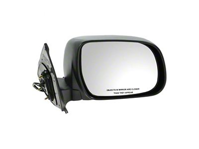Powered Mirror; Paint to Match Black; Passenger Side (05-11 Tacoma)