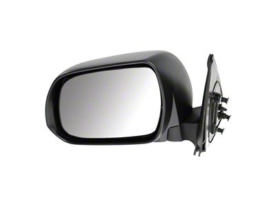 Manual Mirror; Textured Black; Driver Side (12-15 Tacoma)