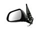 Powered Mirror; Textured Black; Driver Side (12-15 Tacoma)