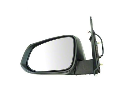 Powered Heated Mirror; Paint to Match Black; Driver Side (16-19 Tacoma)