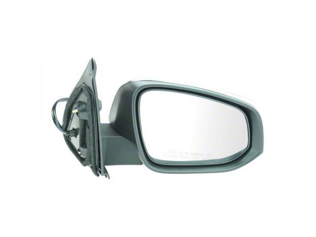 Powered Heated Mirror with Turn Signal; Chrome; Passenger Side (16-19 Tacoma)