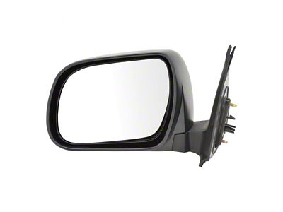 Manual Mirror; Paint to Match Black; Driver Side (05-11 Tacoma)