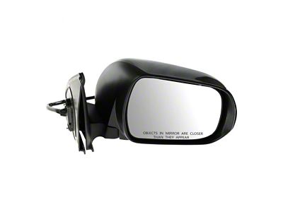 Powered Mirror with Turn Signal; Paint to Match Black; Passenger Side (12-15 Tacoma)