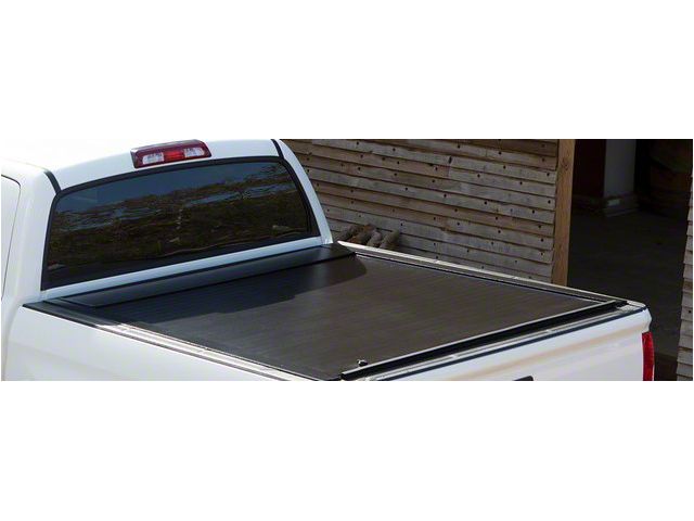 Pace Edwards Full Metal JackRabbit Retractable Bed Cover; Gloss Black (16-23 Tacoma)
