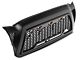Impulse Upper Replacement Grille with Amber LED Lights; Matte Black (05-11 Tacoma)